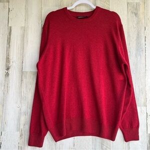 Glenmuir Wool Sweater 1891 Men’s 100% British Lambswool Large Pullover Crewneck‎